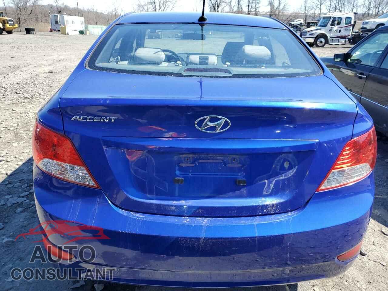 HYUNDAI ACCENT 2014 - KMHCU4AE8EU617841