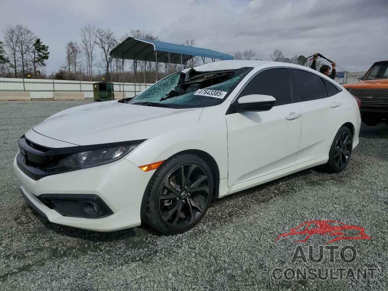 HONDA CIVIC 2020 - 2HGFC2F8XLH559616