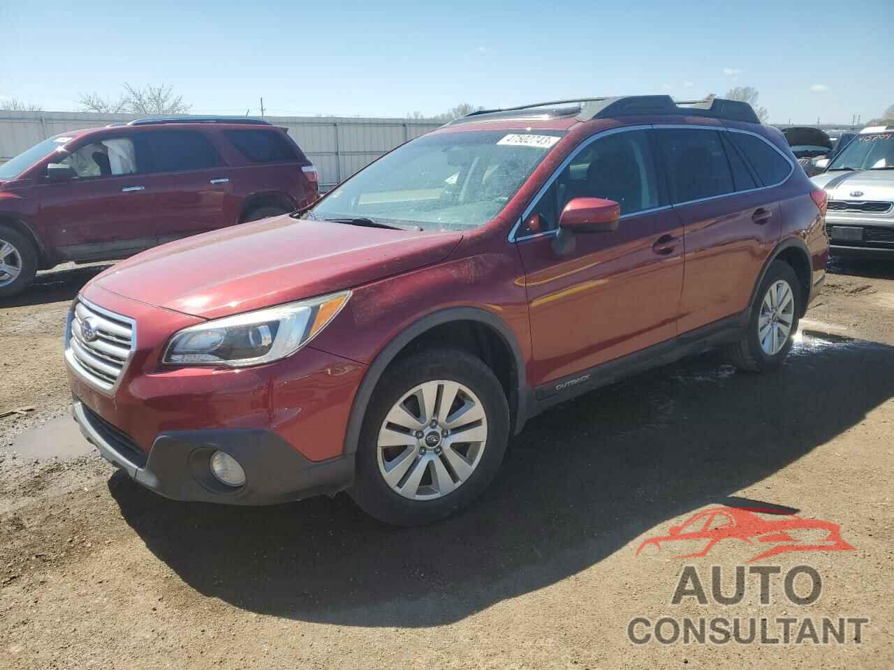 SUBARU OUTBACK 2015 - 4S4BSADCXF3262558