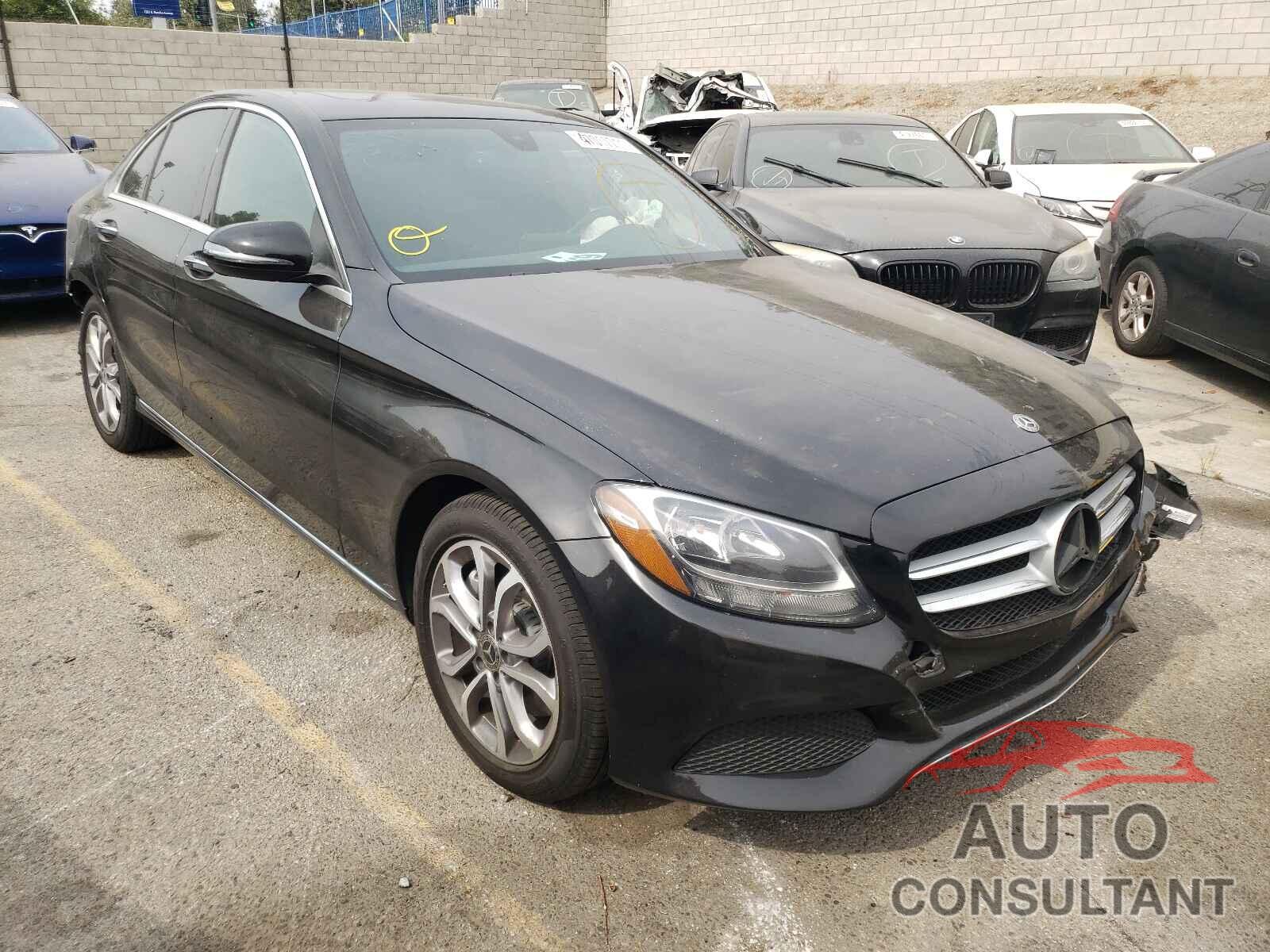 MERCEDES-BENZ C-CLASS 2018 - 55SWF4JB4JU261956