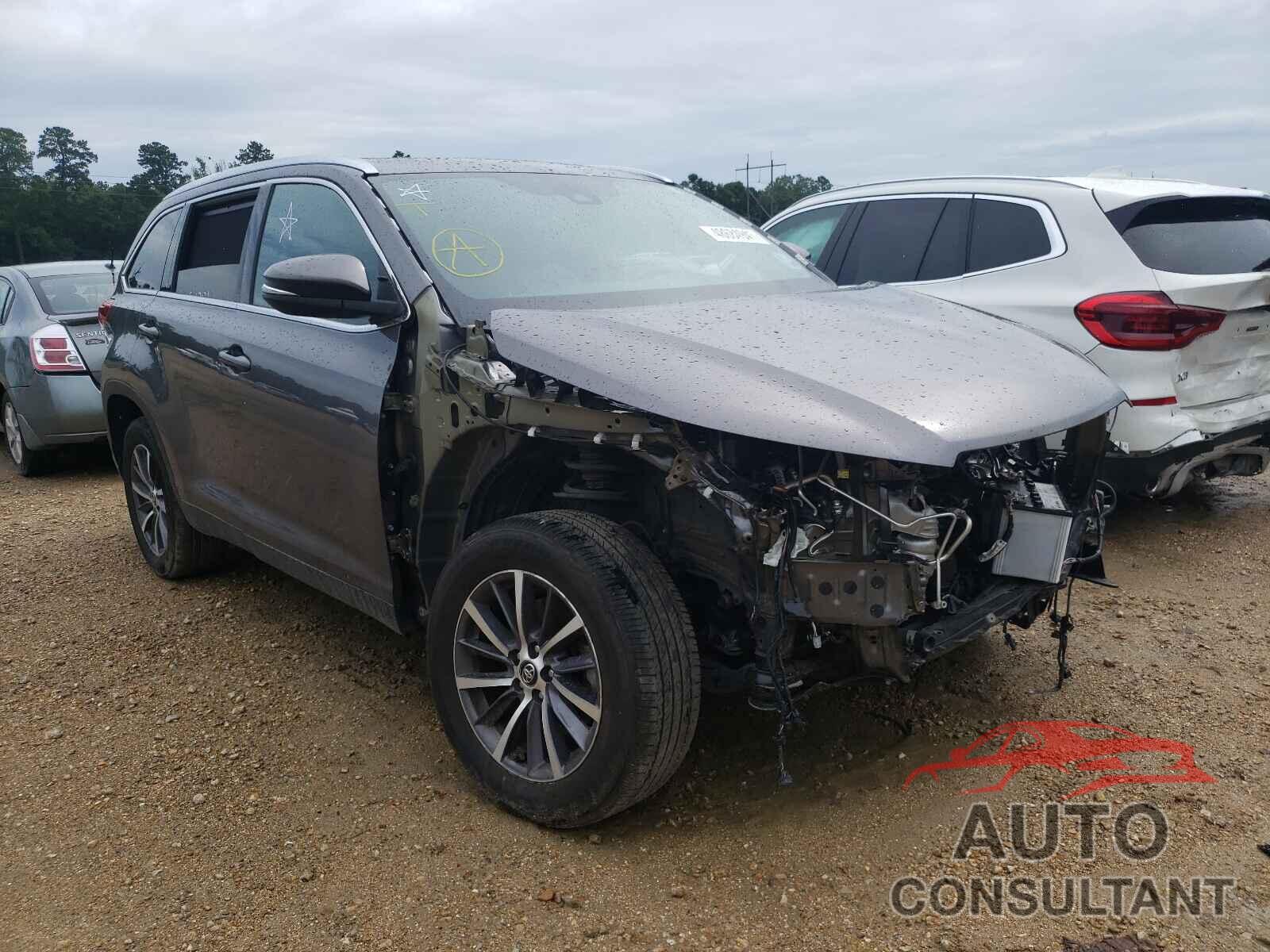 TOYOTA HIGHLANDER 2019 - 5TDKZRFHXKS567784