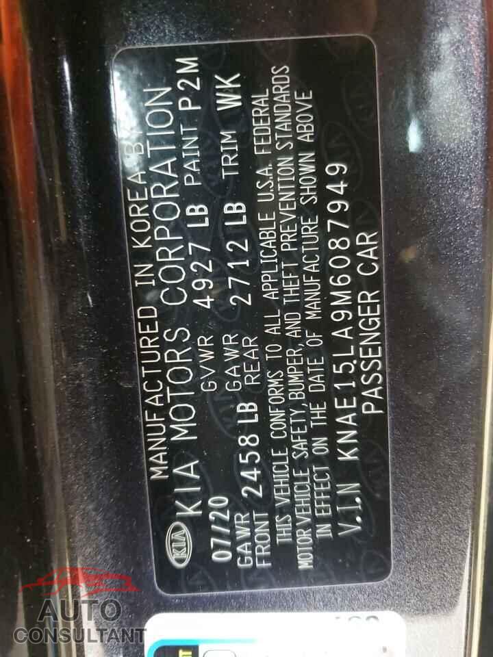 KIA STINGER 2021 - KNAE15LA9M6087949