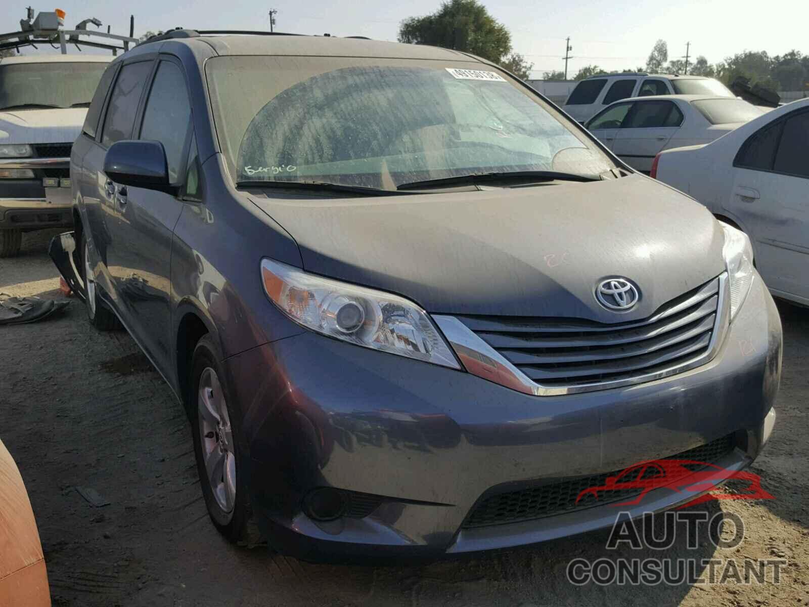 TOYOTA SIENNA LE 2016 - 5TDKK3DC9GS710367