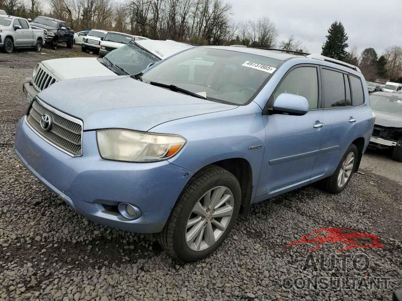 TOYOTA HIGHLANDER 2009 - JTEEW44A392032727