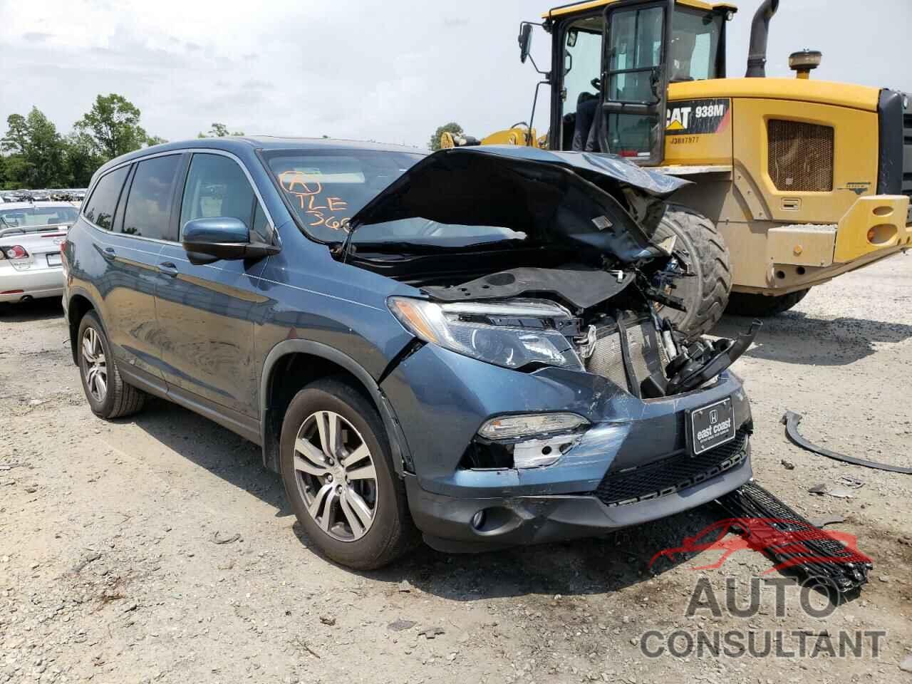 HONDA PILOT 2017 - 5FNYF5H51HB040468