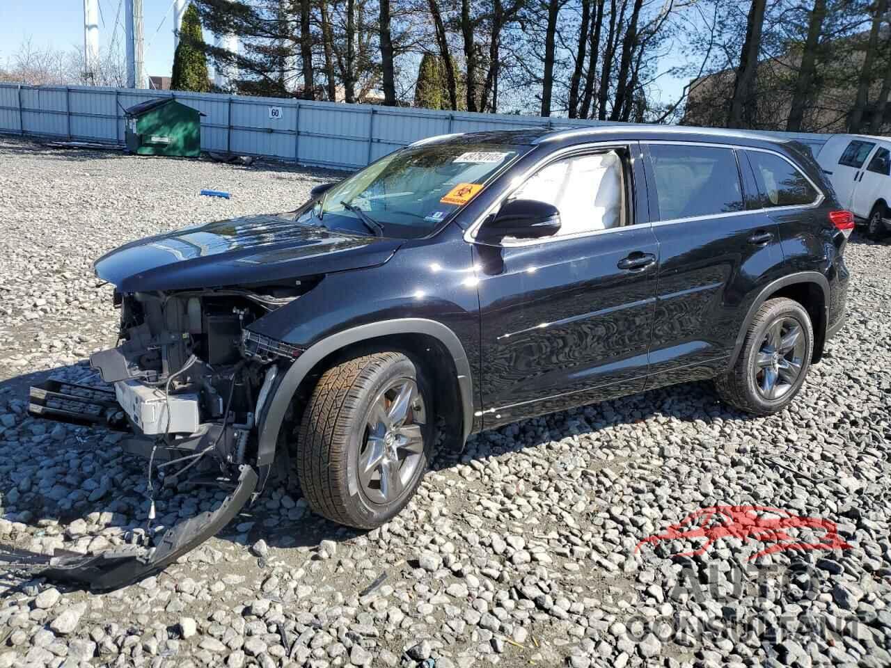 TOYOTA HIGHLANDER 2017 - 5TDDZRFH7HS382772