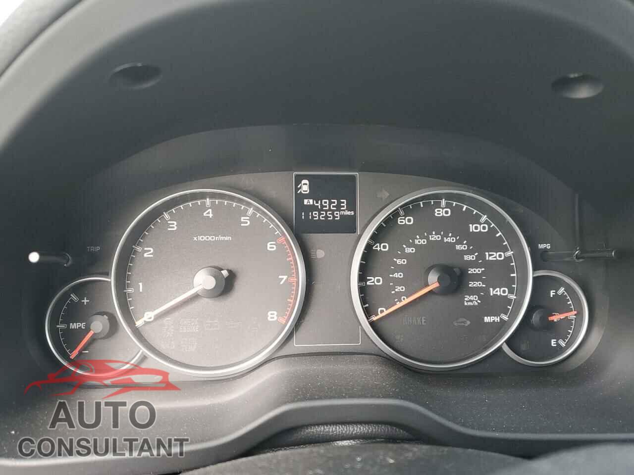 SUBARU OUTBACK 2014 - 4S4BRCCC7E3282063