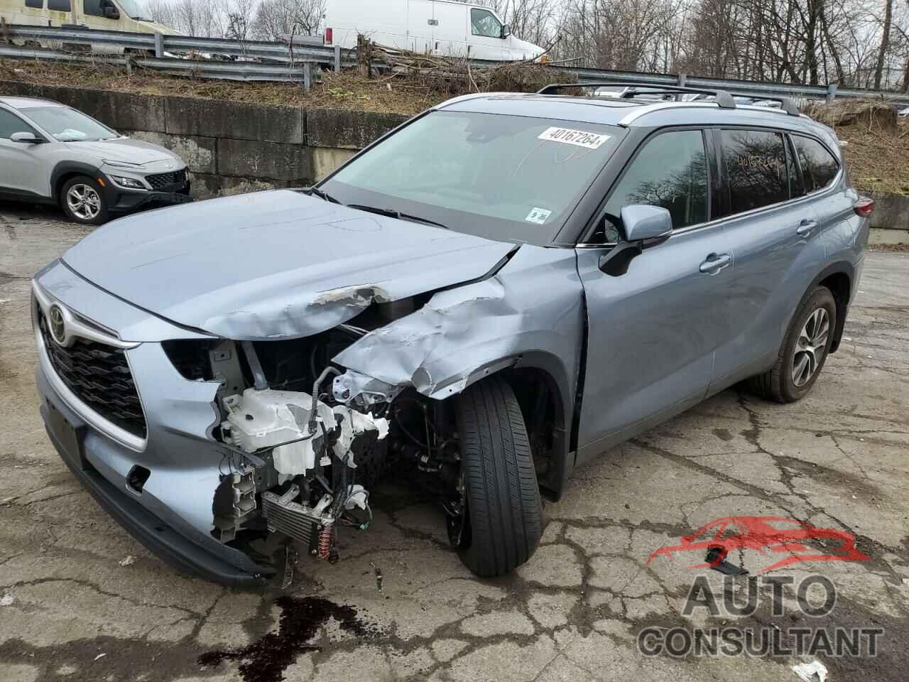 TOYOTA HIGHLANDER 2021 - 5TDGZRBH6MS153223