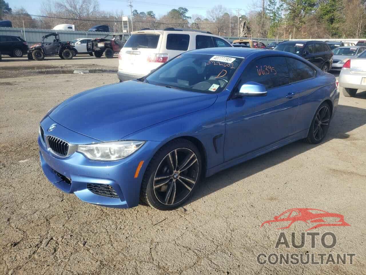 BMW 4 SERIES 2017 - WBA4P1C57HK522602