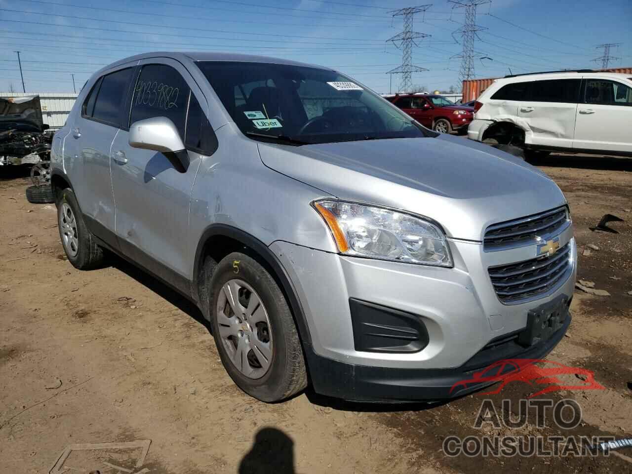 CHEVROLET TRAX 2016 - 3GNCJKSB5GL138559