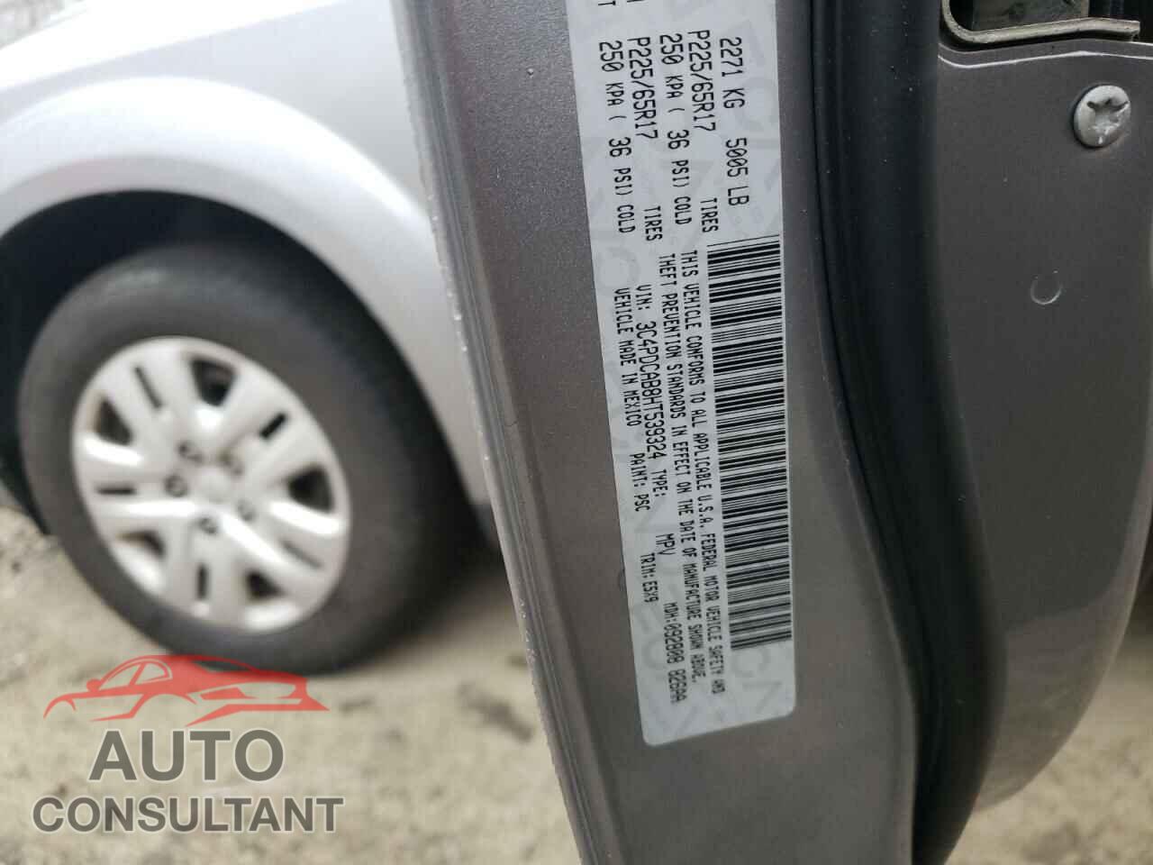 DODGE JOURNEY 2017 - 3C4PDCAB8HT539324