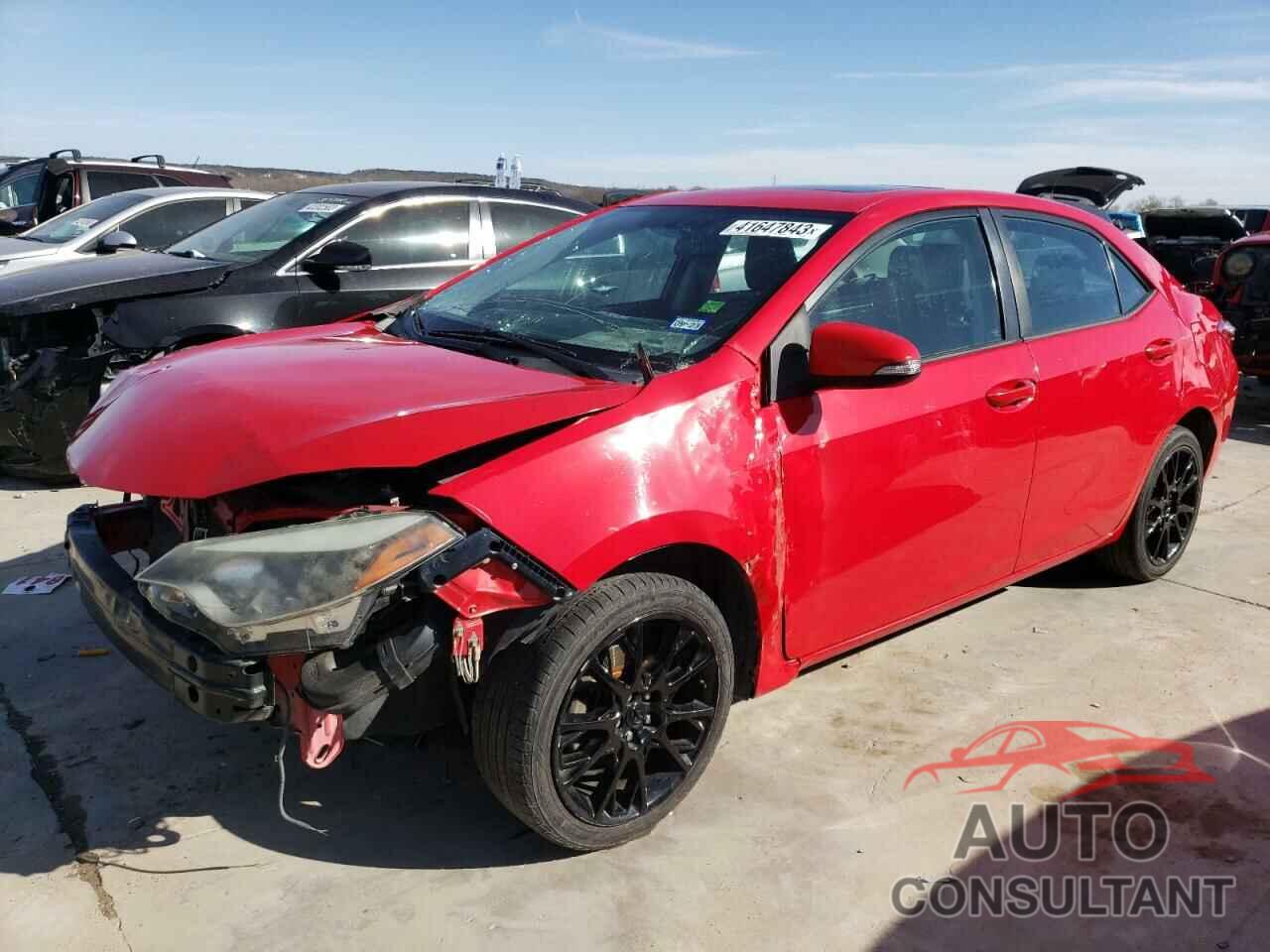 TOYOTA COROLLA 2016 - 2T1BURHE5GC499413