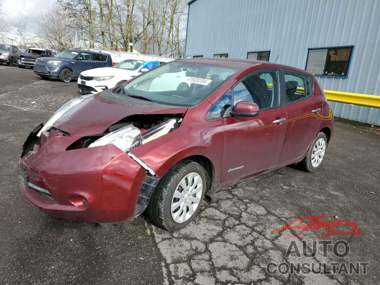 NISSAN LEAF 2017 - 1N4BZ0CP8HC305091