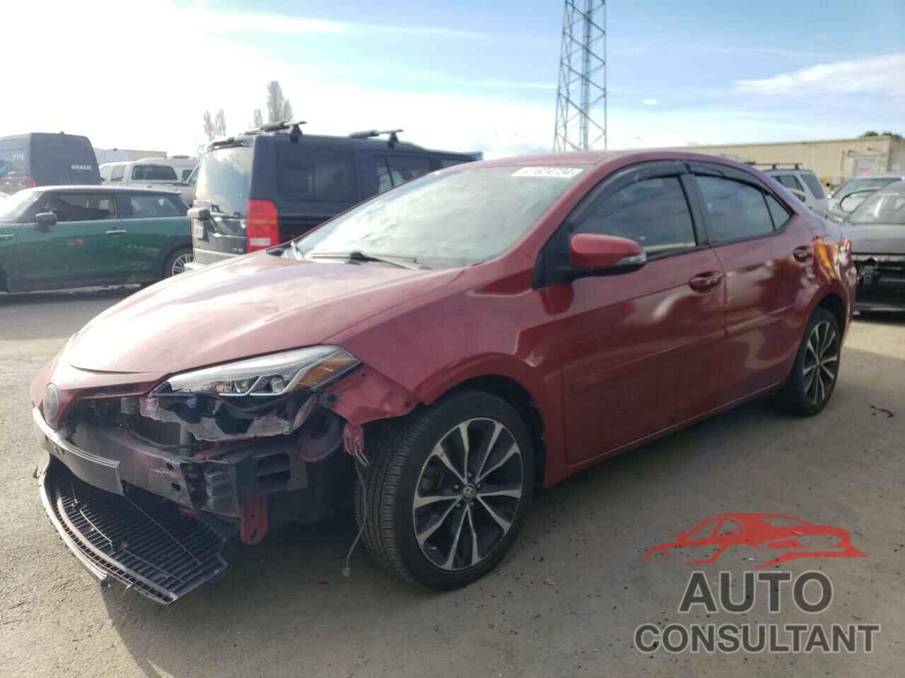 TOYOTA COROLLA 2017 - 2T1BURHE9HC835615