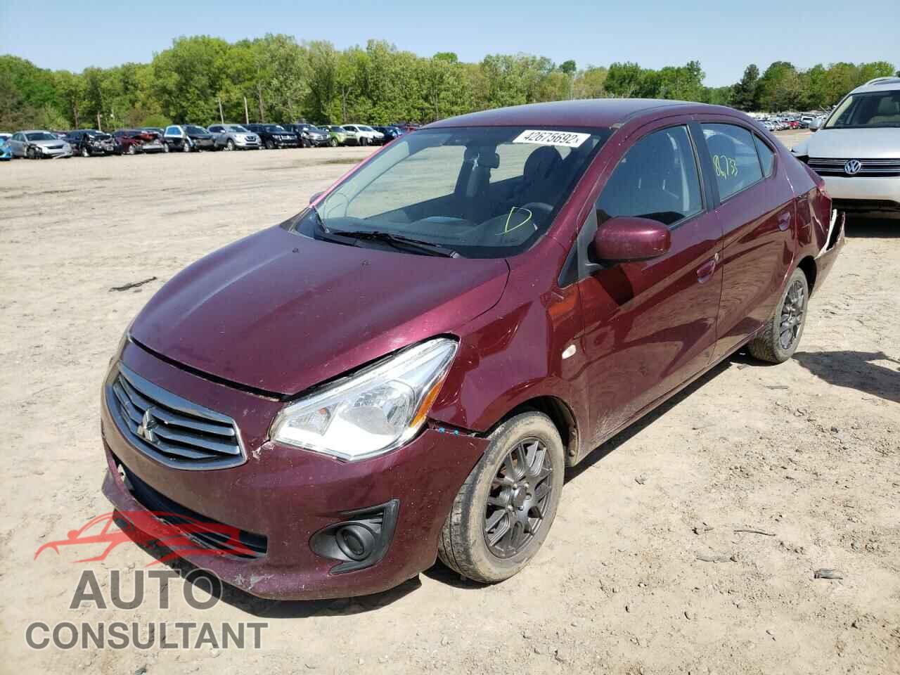 MITSUBISHI MIRAGE 2017 - ML32F3FJ6HHF10395