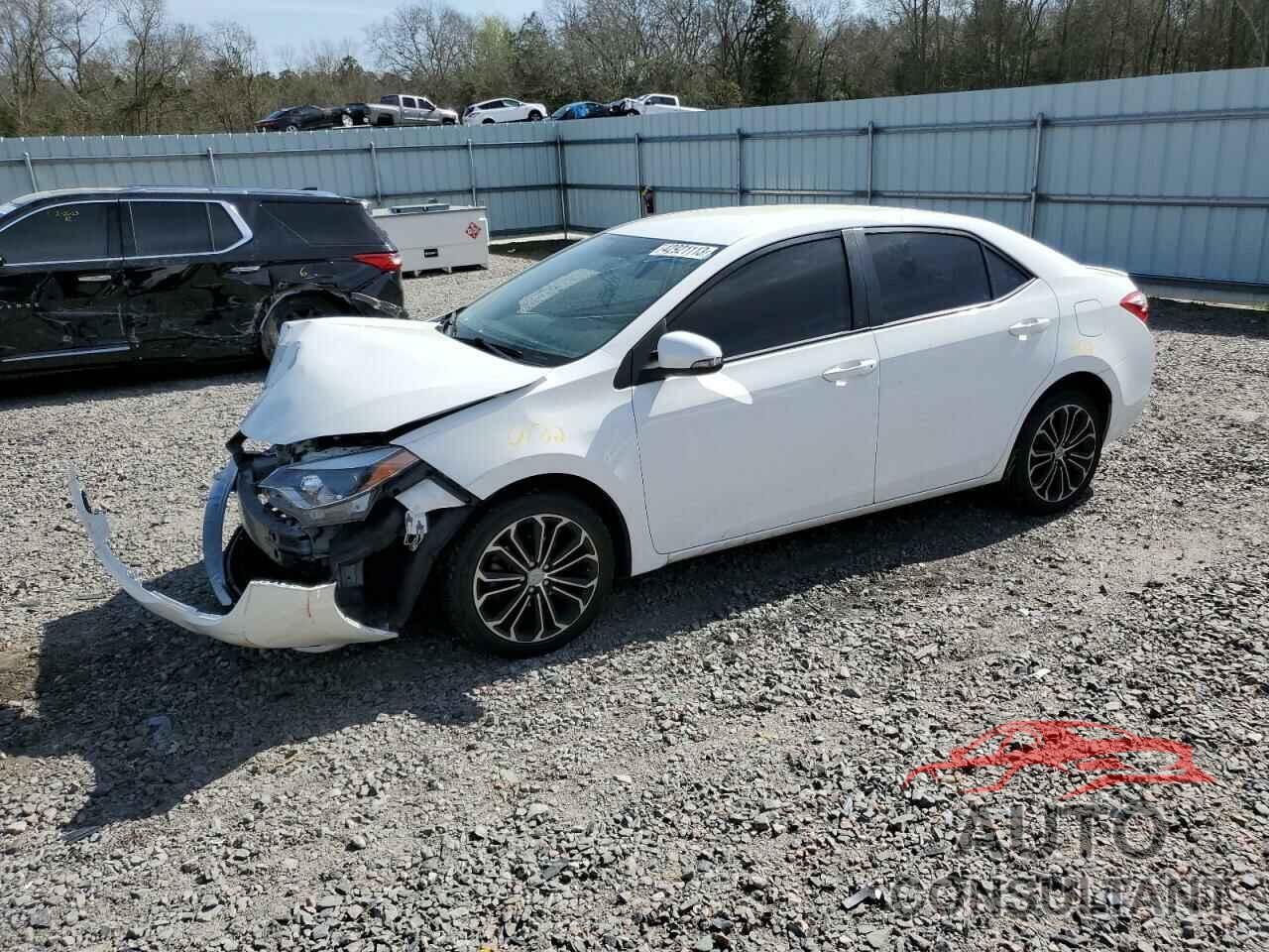 TOYOTA COROLLA 2016 - 5YFBURHE3GP445060