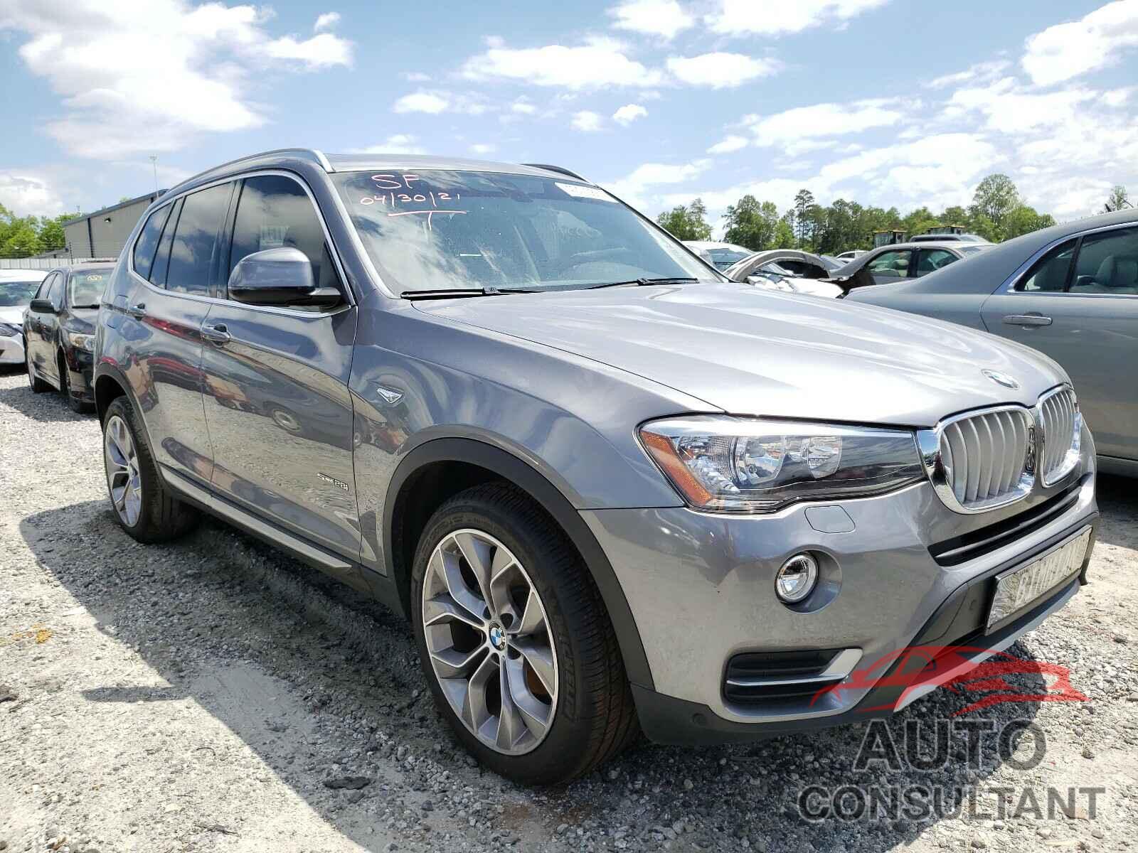 BMW X3 2017 - 5UXWZ7C36H0V90312