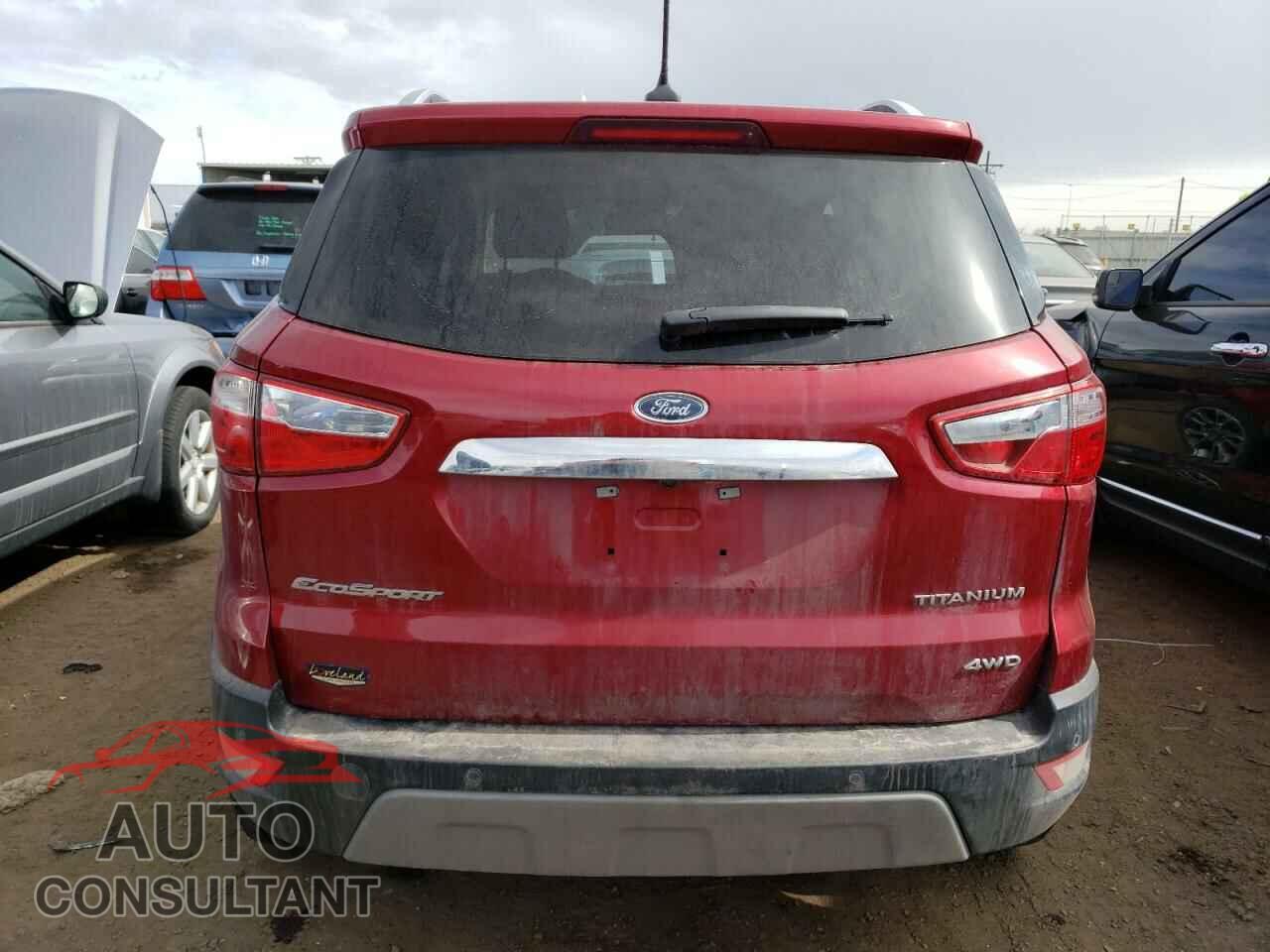 FORD ECOSPORT 2019 - MAJ6S3KL1KC309951