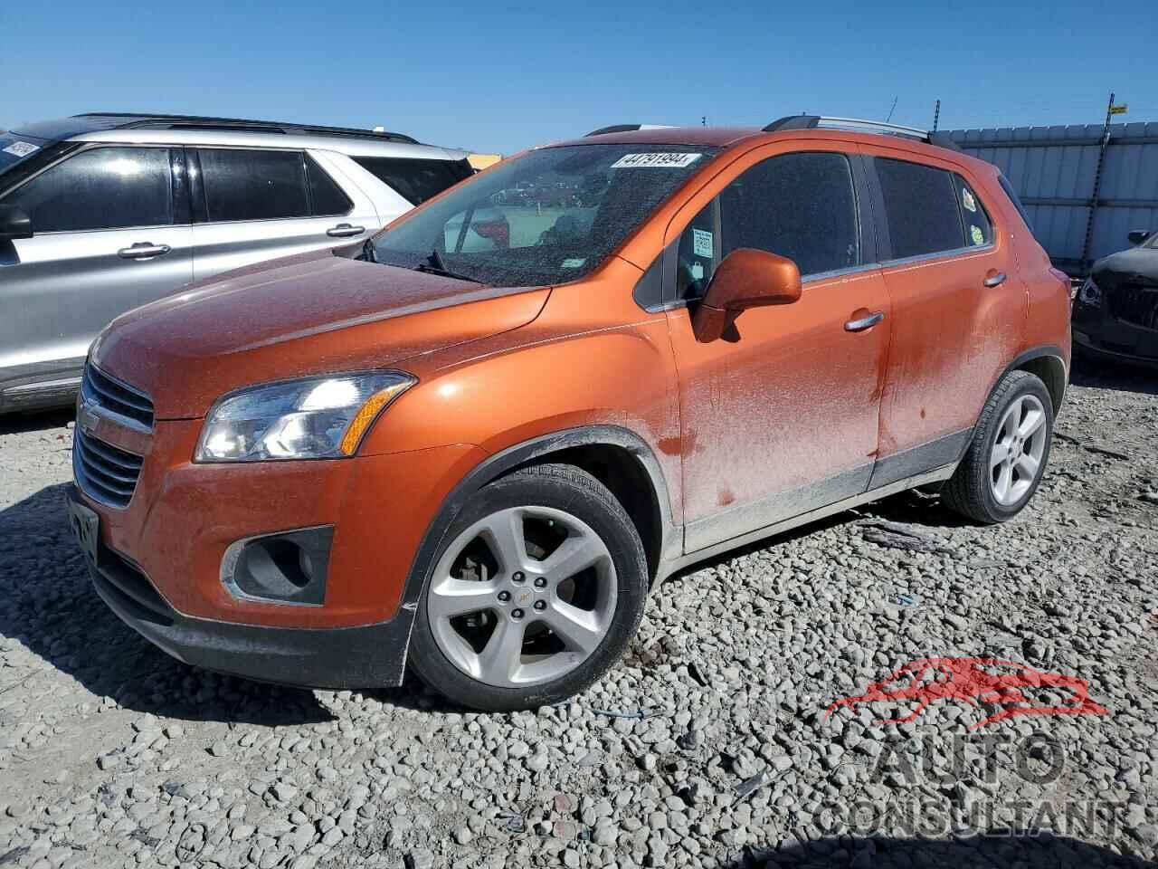 CHEVROLET TRAX 2016 - KL7CJMSB2GB522124