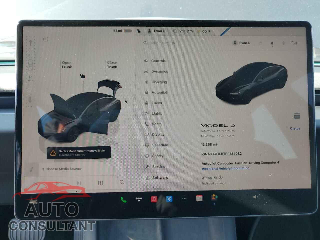 TESLA MODEL 3 2024 - 5YJ3E1EB7RF734082