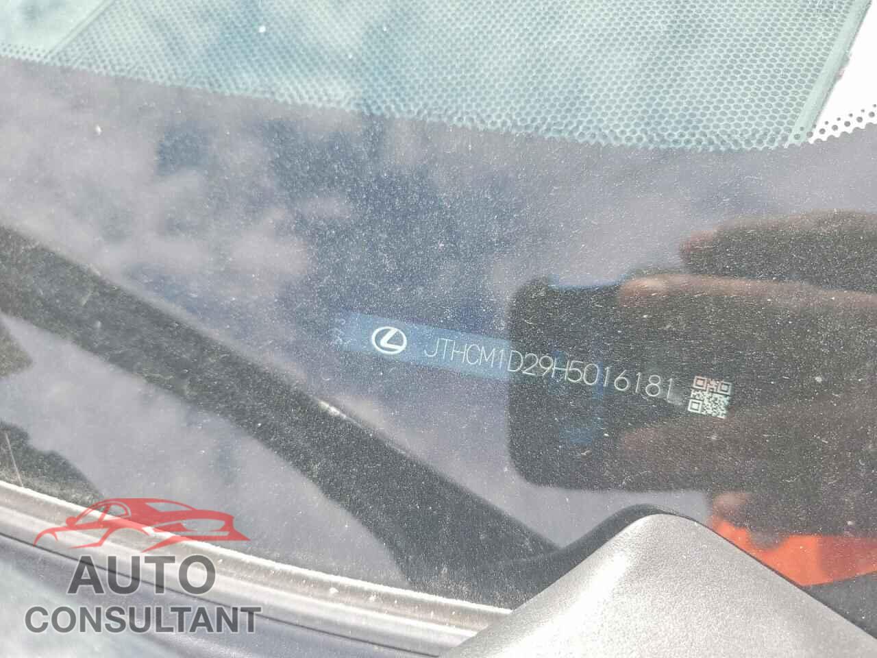 LEXUS IS 2017 - JTHCM1D29H5016181