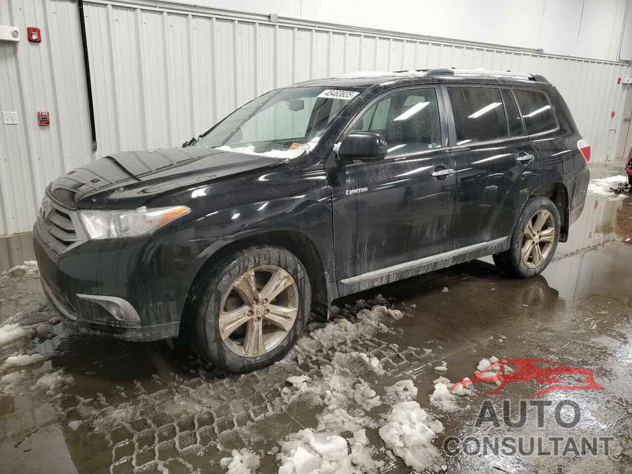 TOYOTA HIGHLANDER 2012 - 5TDDK3EH2CS129130