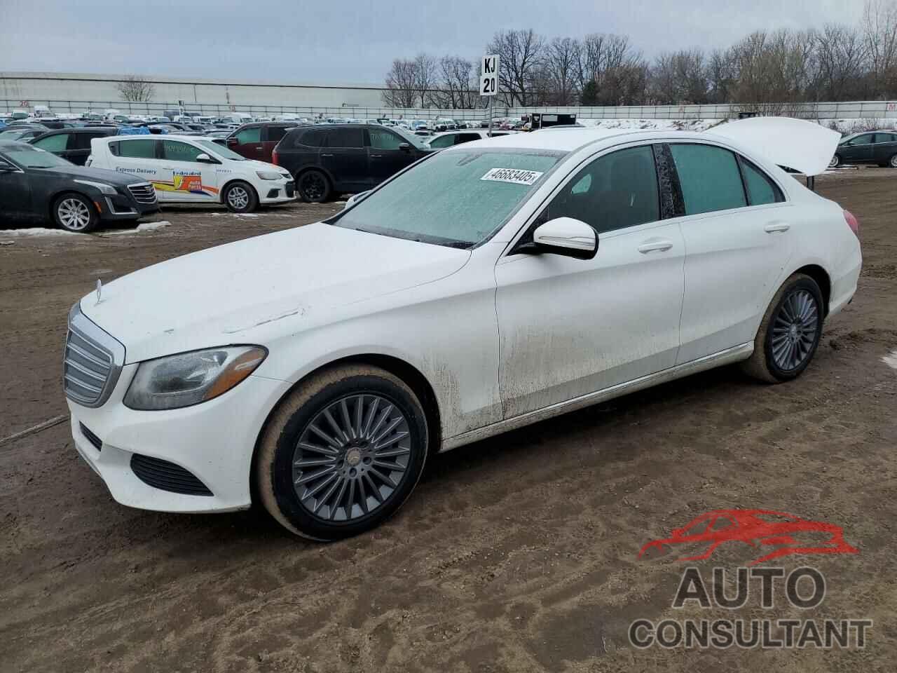 MERCEDES-BENZ C-CLASS 2015 - 55SWF4KB6FU028487