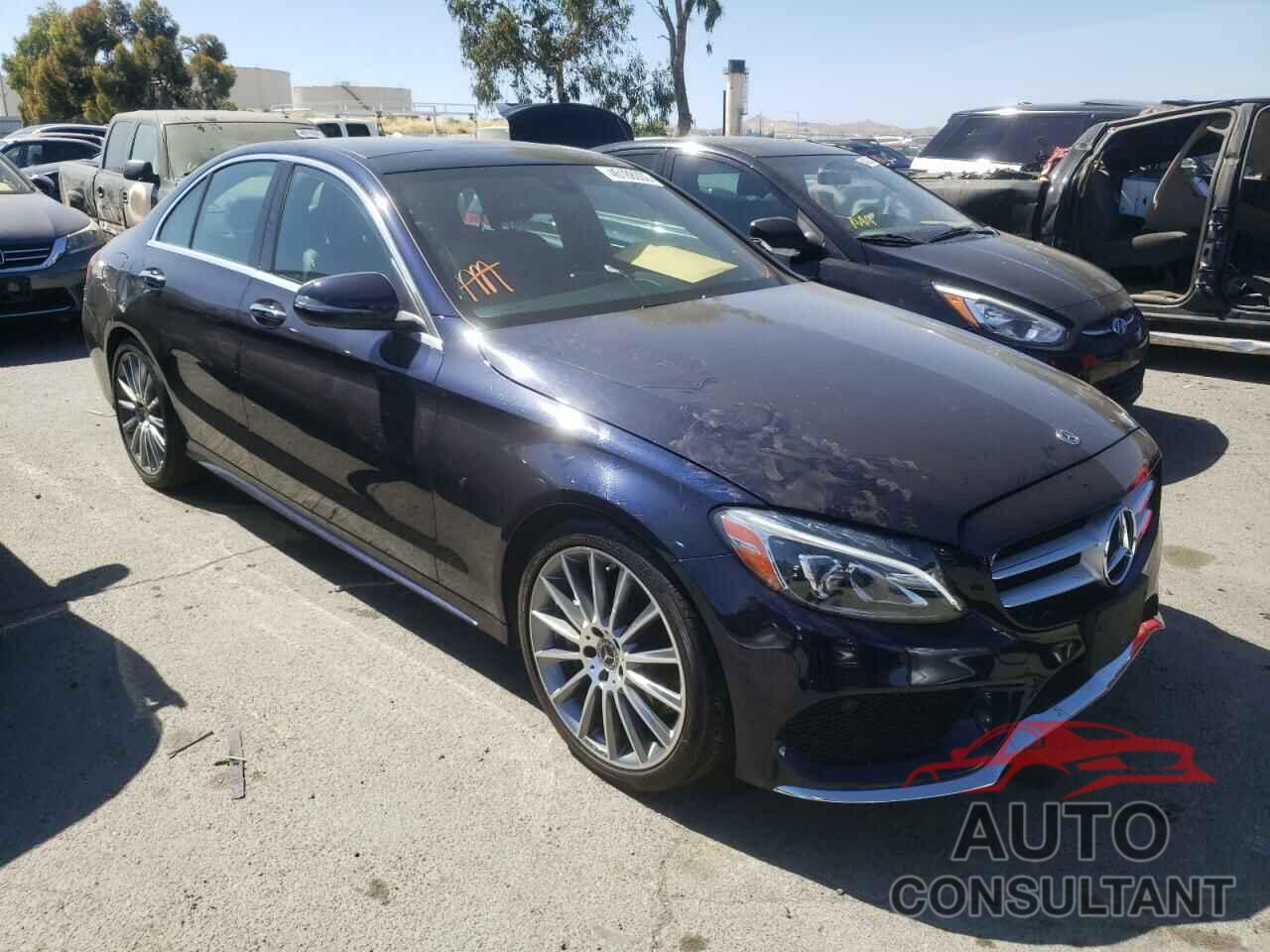 MERCEDES-BENZ C-CLASS 2018 - 55SWF4JB3JU248230