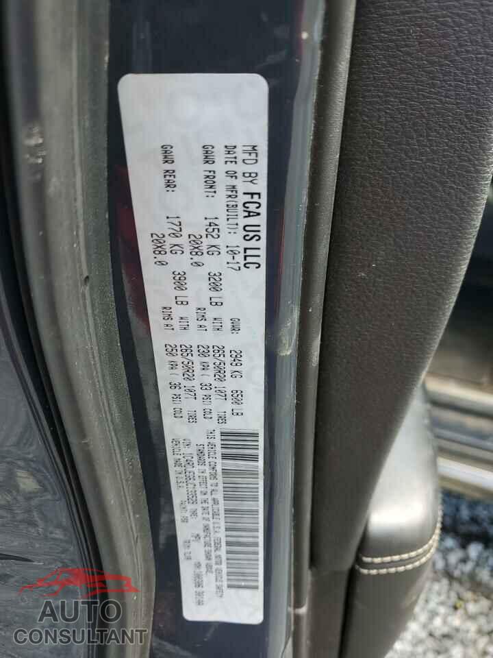 DODGE DURANGO 2018 - 1C4RDJEG6JC133529