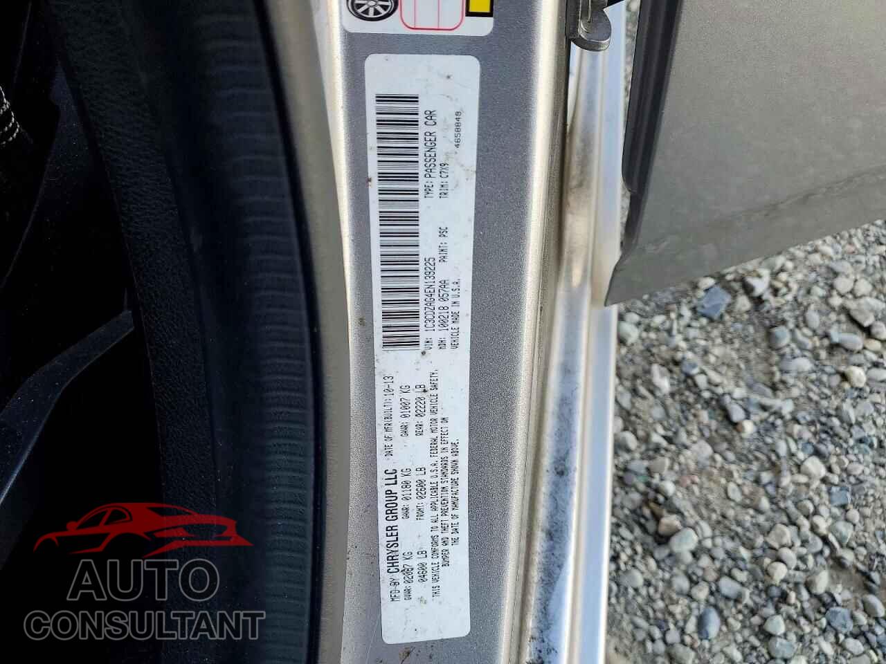 DODGE AVENGER 2014 - 1C3CDZAG4EN139225