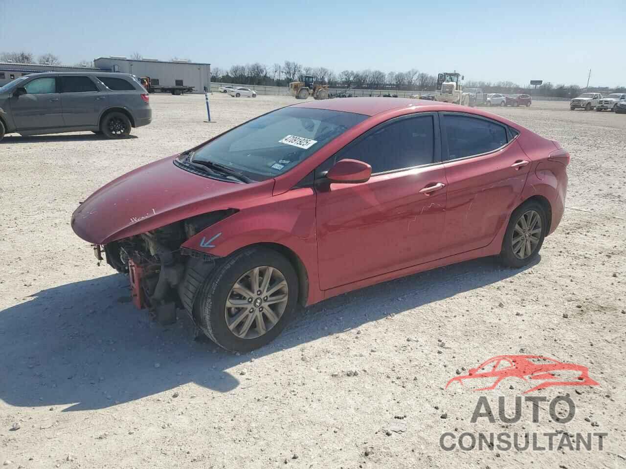 HYUNDAI ELANTRA 2015 - KMHDH4AE2FU381391