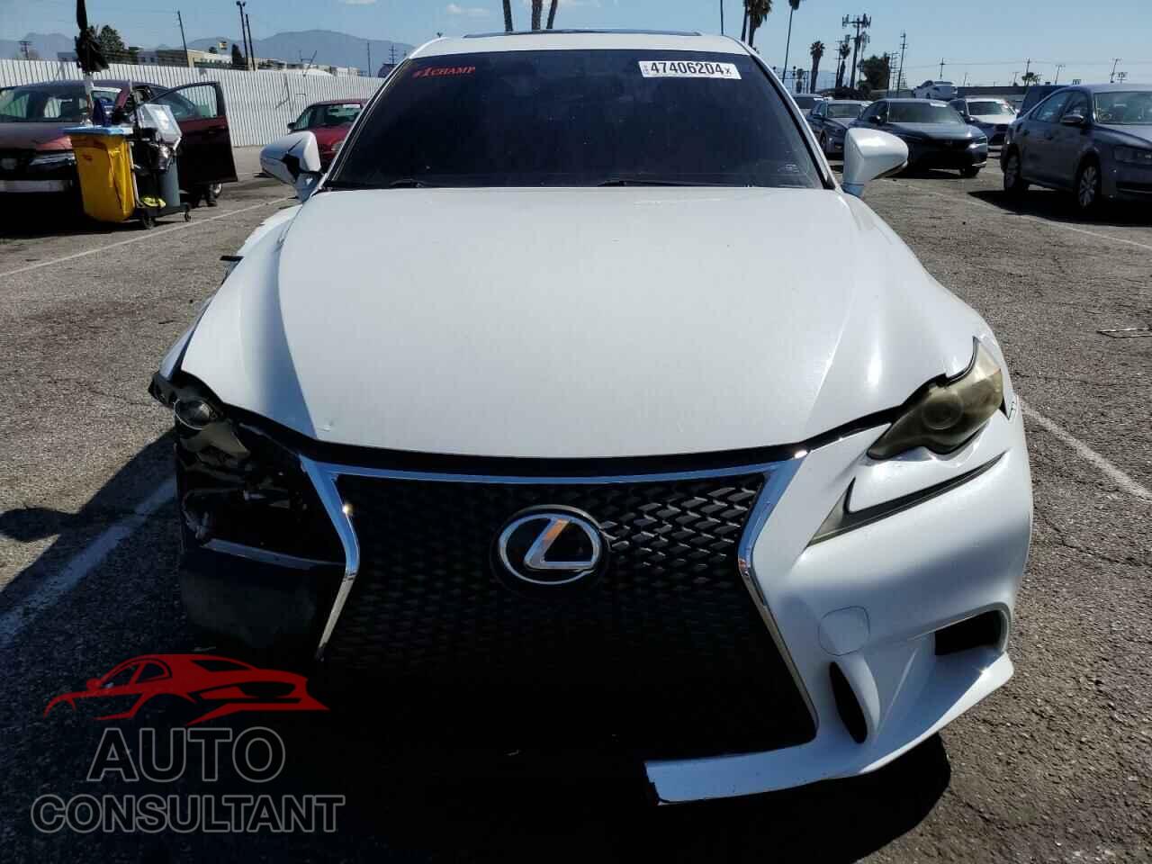 LEXUS IS 2014 - JTHBE1D25E5012486