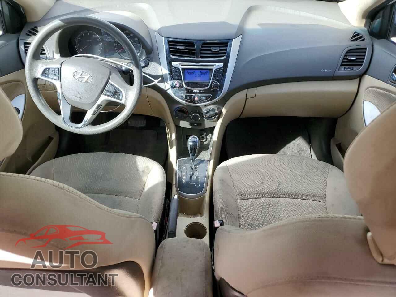HYUNDAI ACCENT 2012 - KMHCU4AE1CU151330