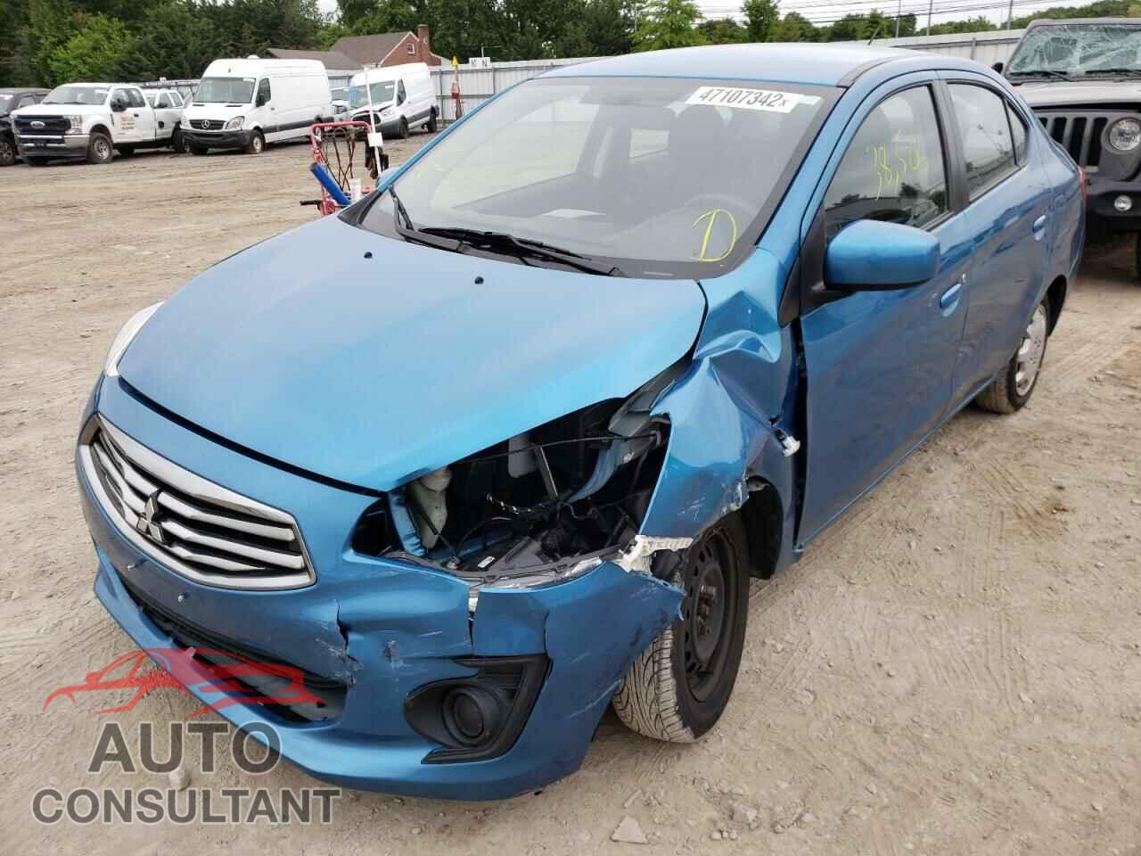 MITSUBISHI MIRAGE 2017 - ML32F3FJ0HHF08657
