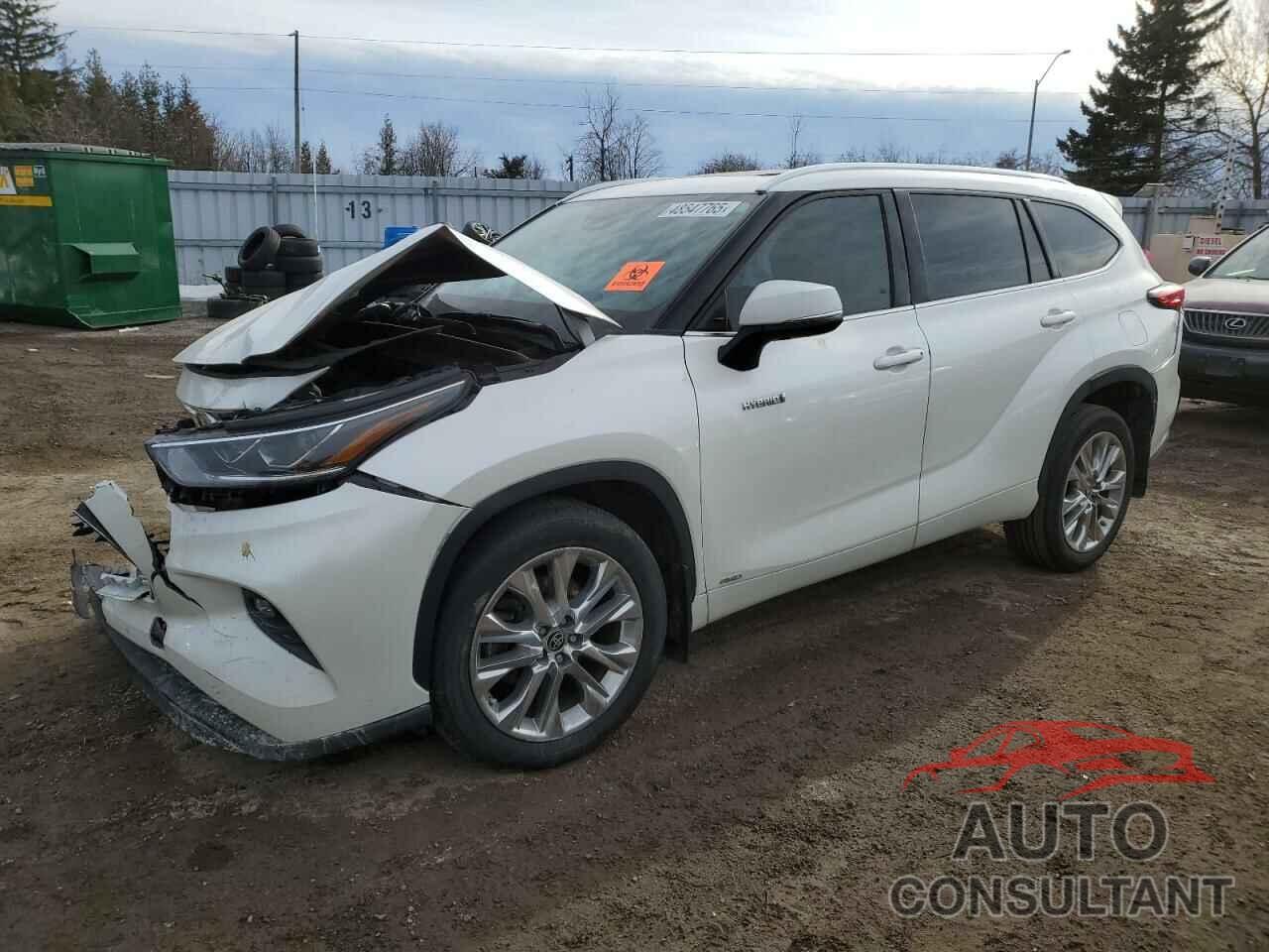 TOYOTA HIGHLANDER 2021 - 5TDDBRCH2MS015877