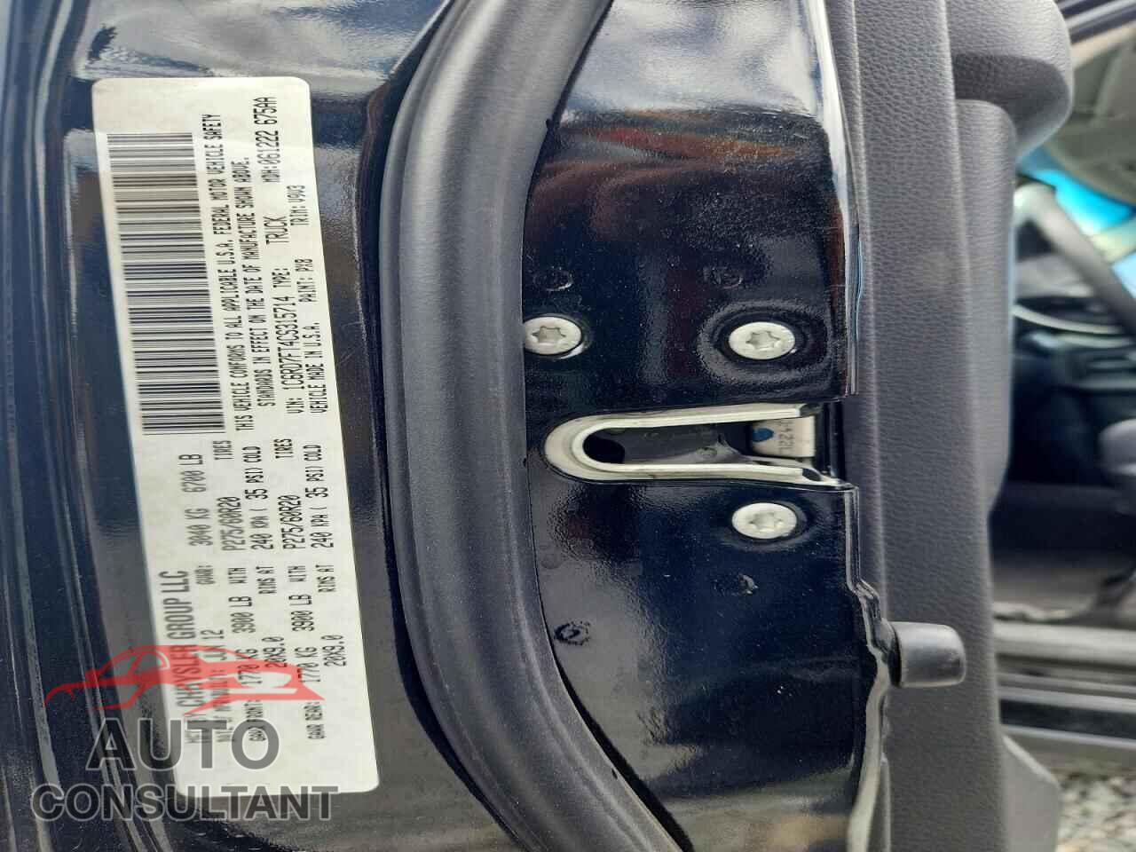 DODGE RAM 1500 2012 - 1C6RD7FT4CS315714