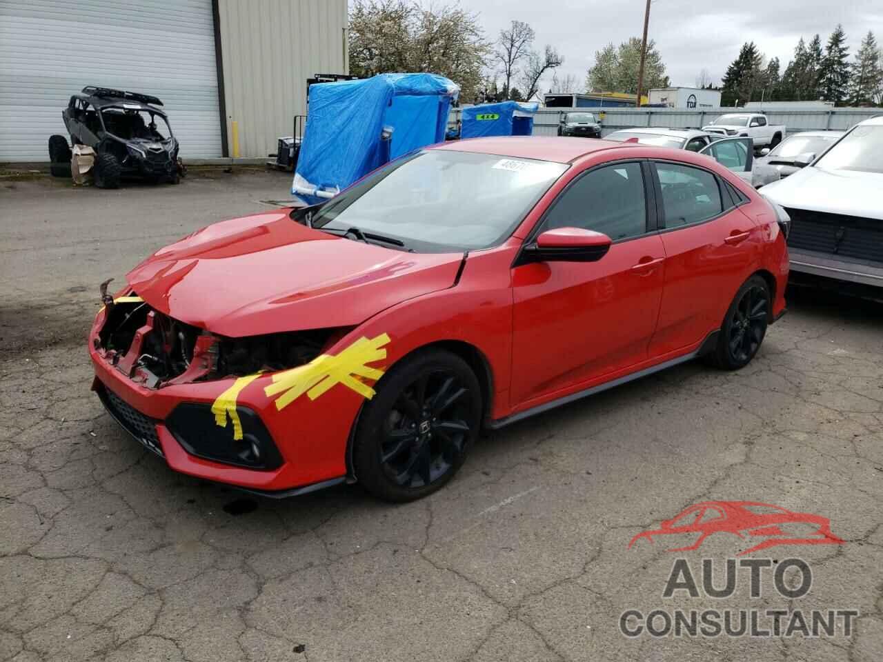 HONDA CIVIC 2017 - SHHFK7G44HU218573