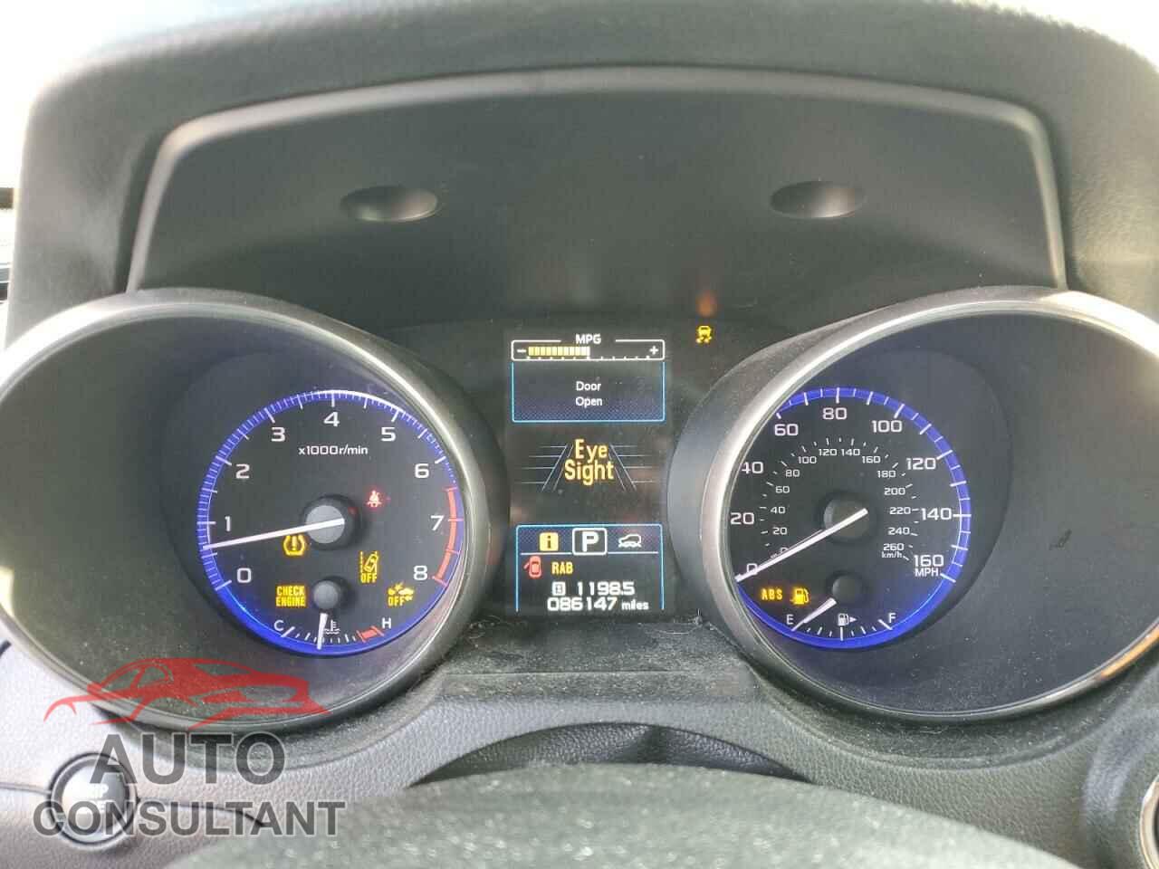 SUBARU OUTBACK 2017 - 4S4BSETC9H3312491