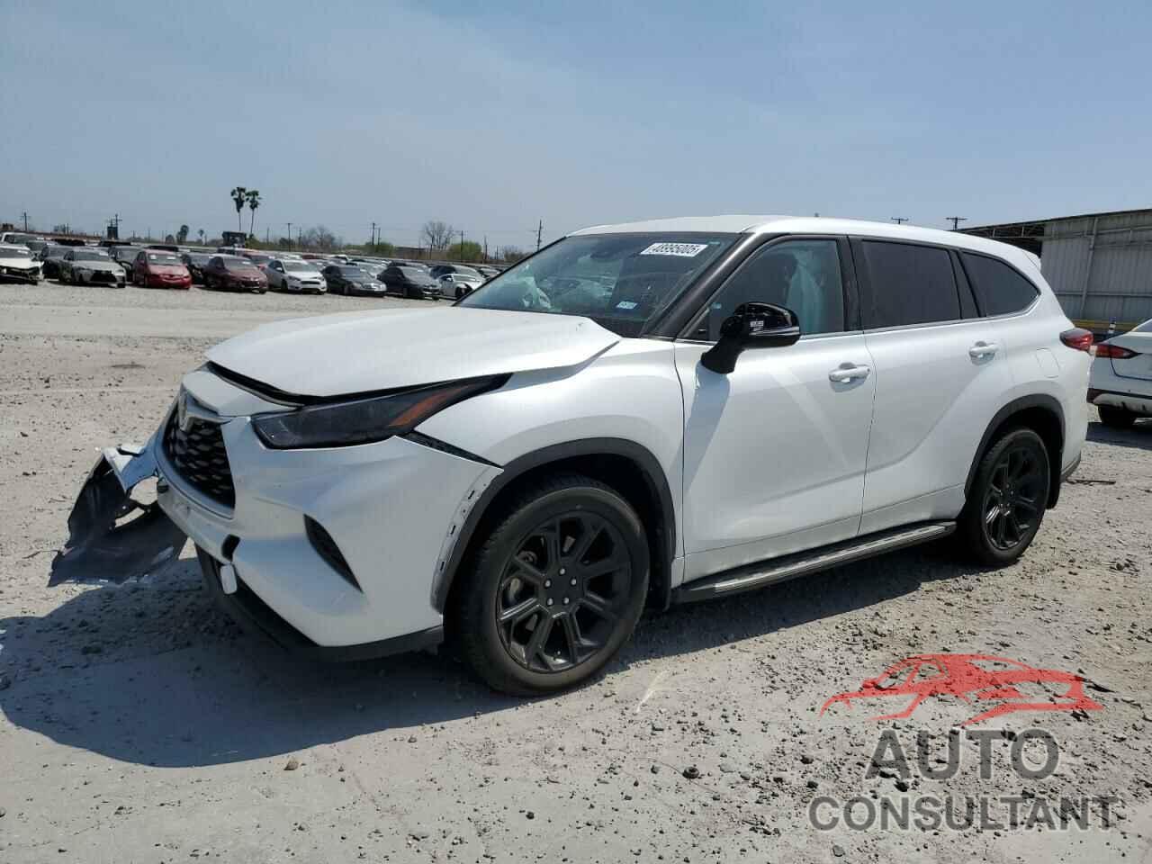 TOYOTA HIGHLANDER 2022 - 5TDCZRAH8NS559649