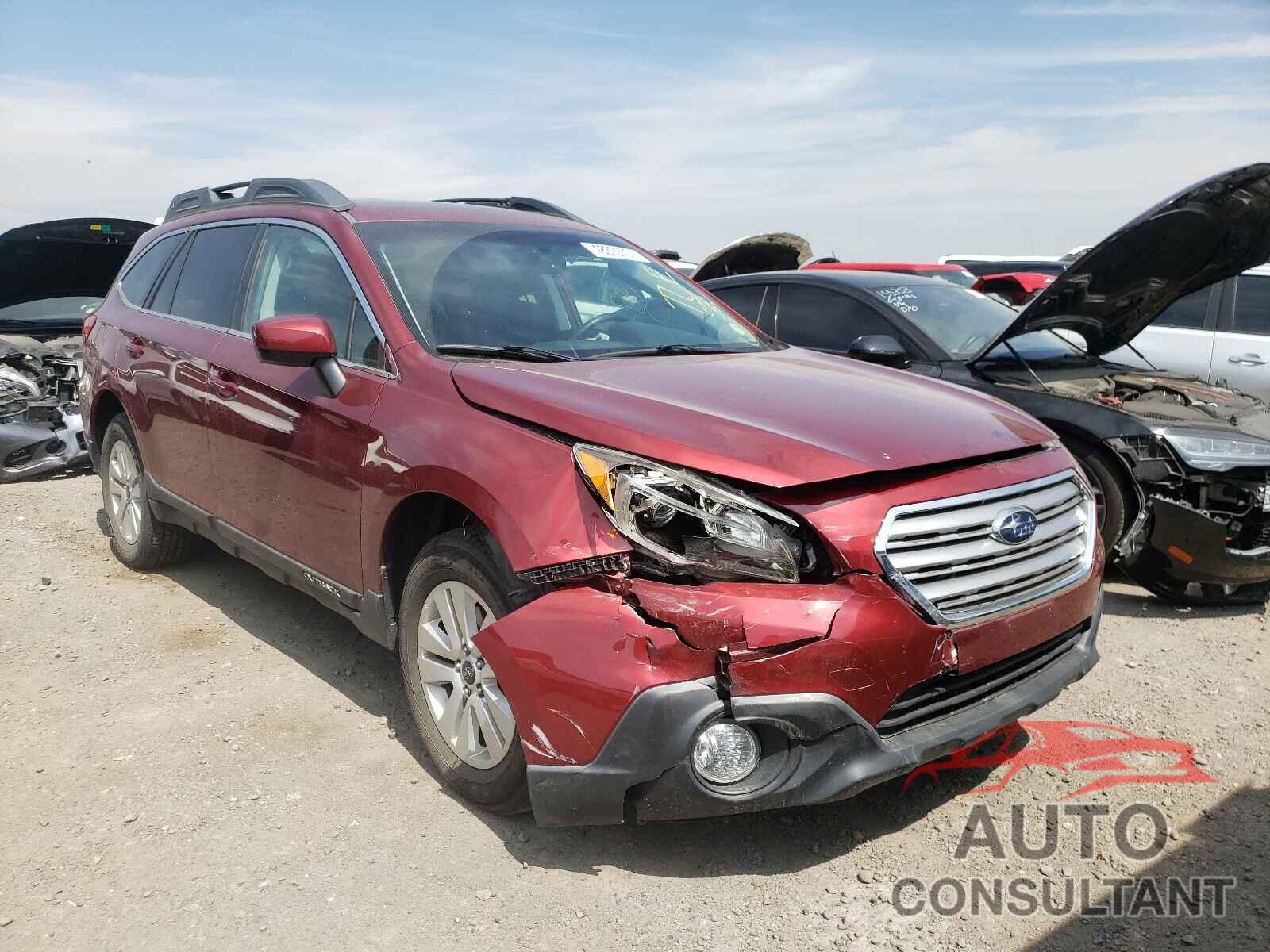 SUBARU OUTBACK 2016 - 4S4BSBECXG3226763