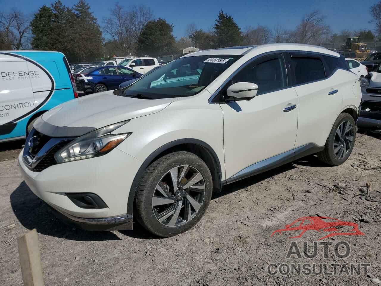 NISSAN MURANO 2016 - 5N1AZ2MG9GN109613