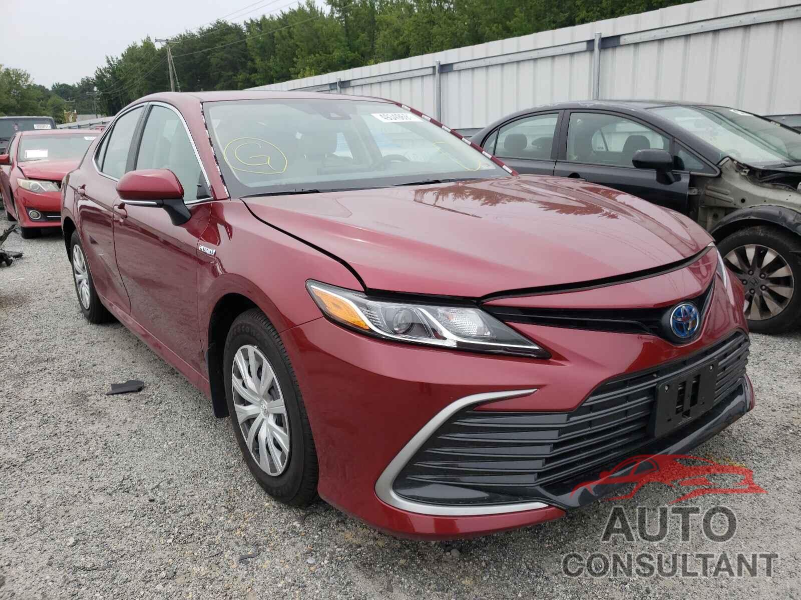 TOYOTA CAMRY 2021 - 4T1H31AK2MU020728