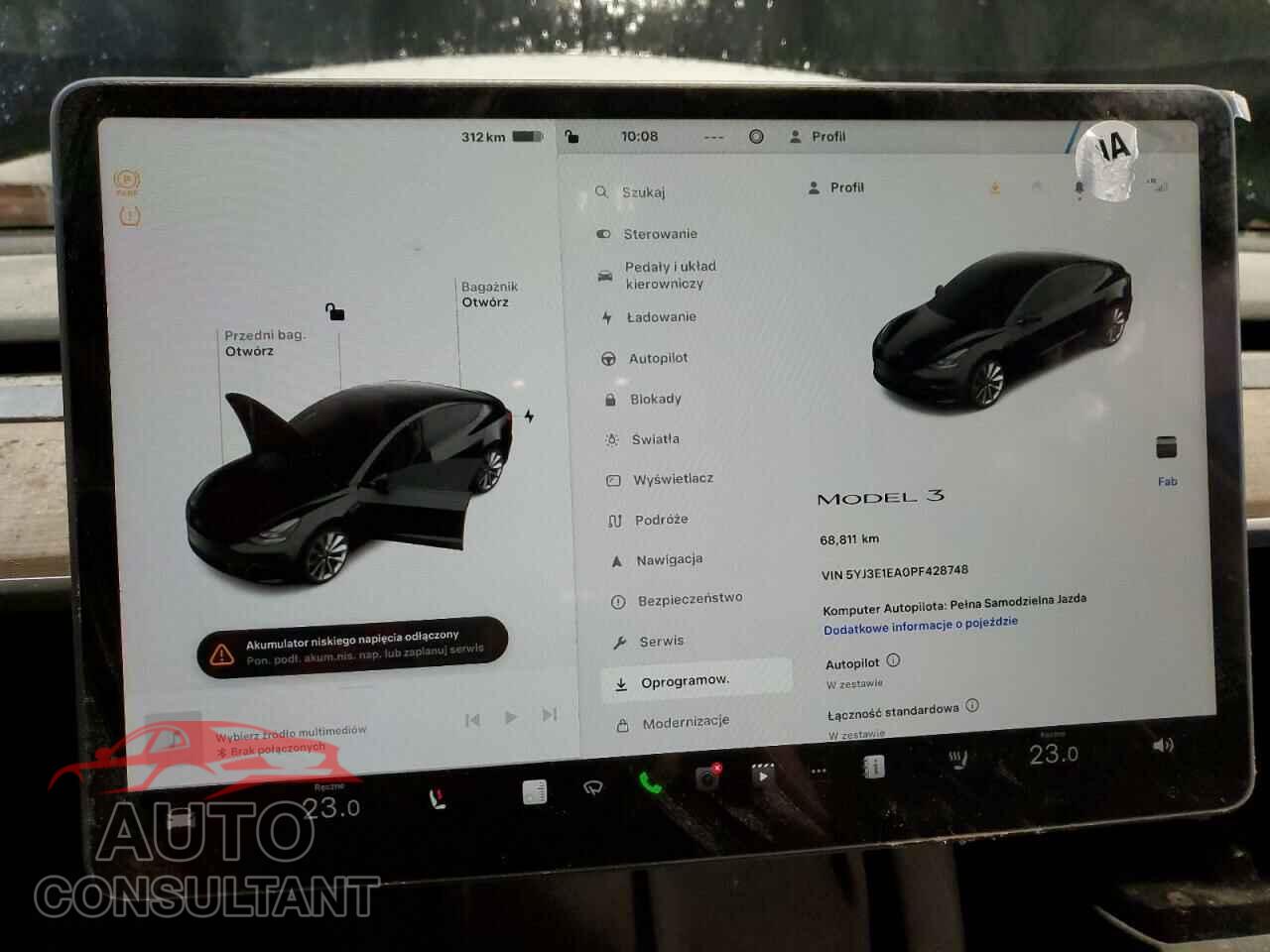 TESLA MODEL 3 2023 - 5YJ3E1EA0PF428748