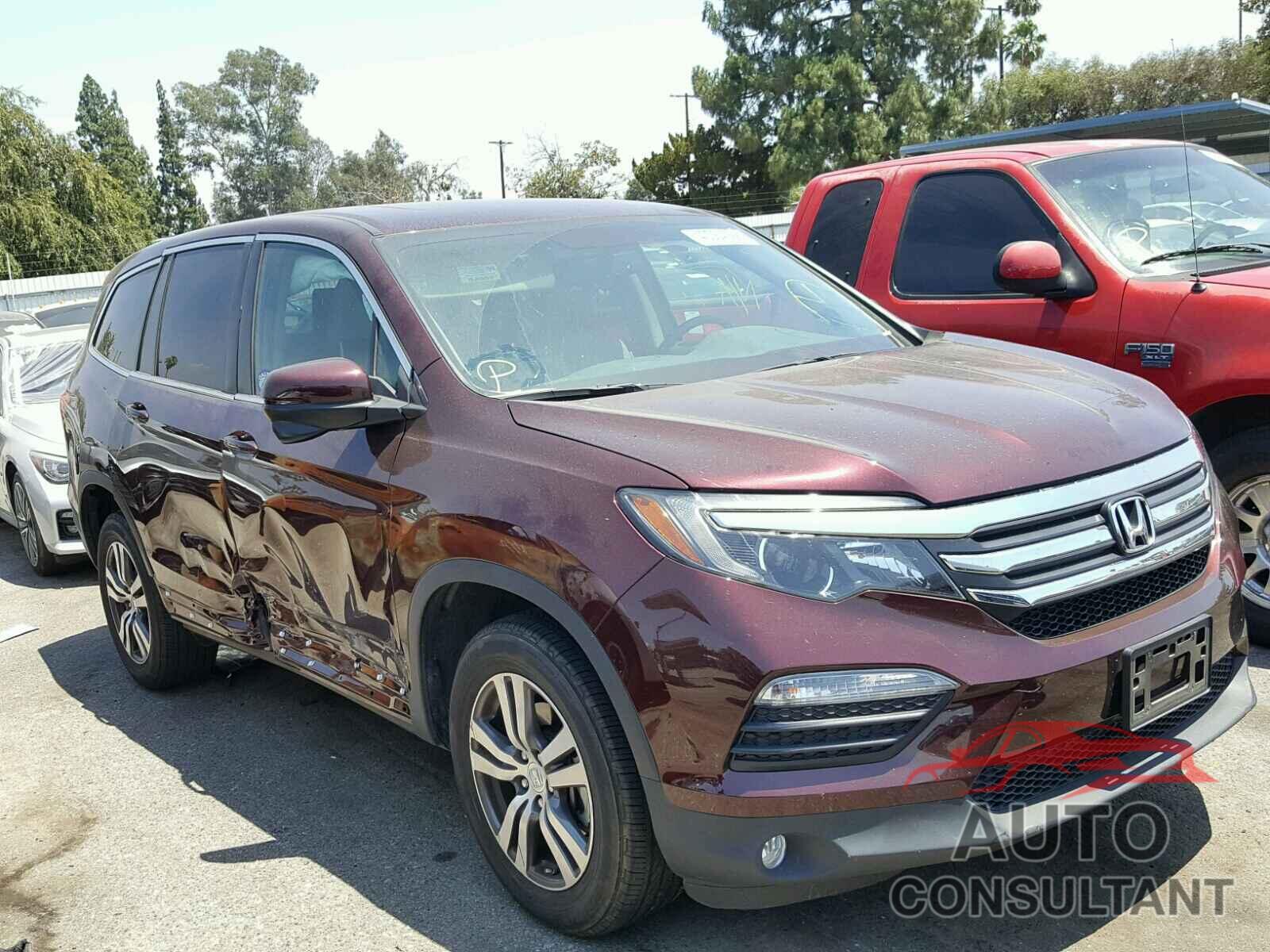 HONDA PILOT 2016 - 5FNYF5H72GB057621