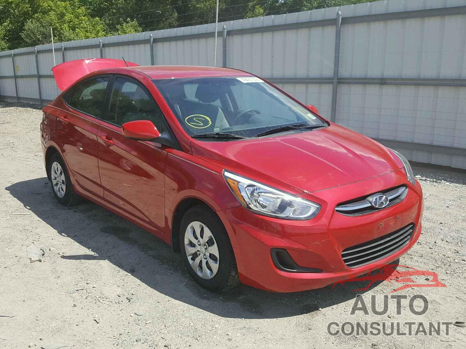 HYUNDAI ACCENT 2016 - KMHCT4AE0GU164112