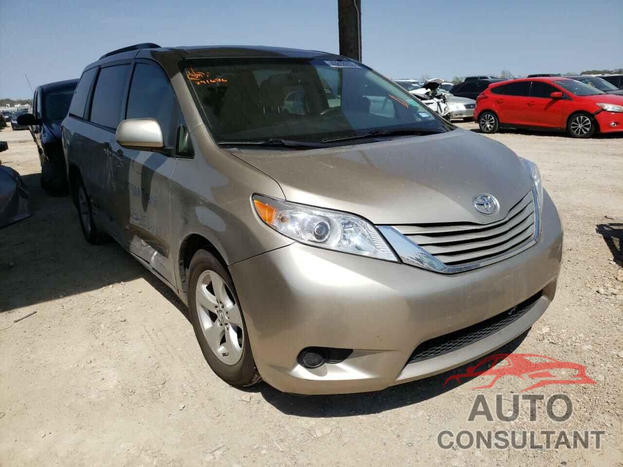 TOYOTA SIENNA 2017 - 5TDKZ3DC8HS891670