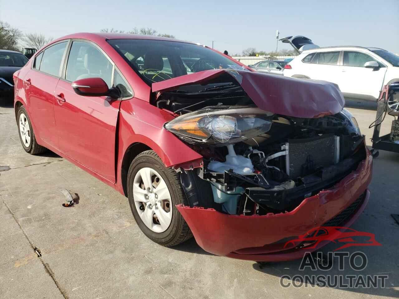 KIA FORTE 2016 - KNAFX4A6XG5608215