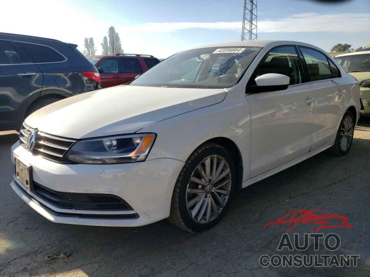 VOLKSWAGEN JETTA 2017 - 3VW2B7AJ8HM208703