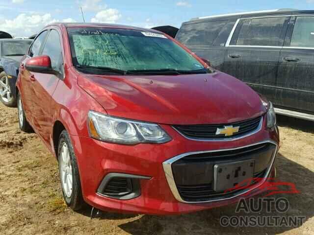 CHEVROLET SONIC 2017 - 1G1JD5SH9H4132633