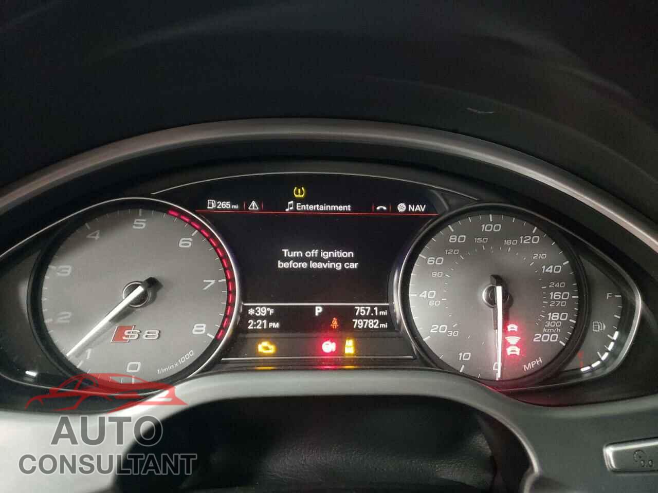 AUDI S8 2017 - WUAJ5AFD3HN900060